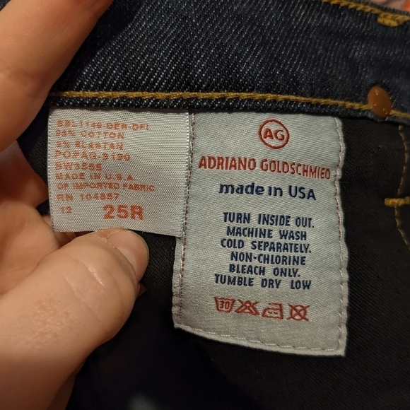 AG Athena denim mid rise cropped jeans - Picture 10 of 11